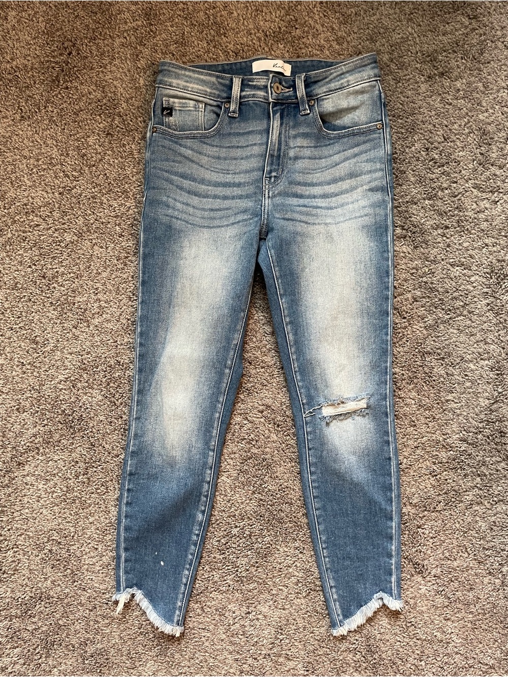 KanCan Light Blue Distressed Skinny Jeans